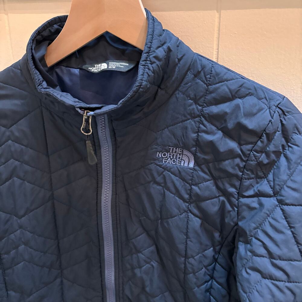 The North Face Women's ThermoBall™ Quilted Jacket in Navy Blue- Size M